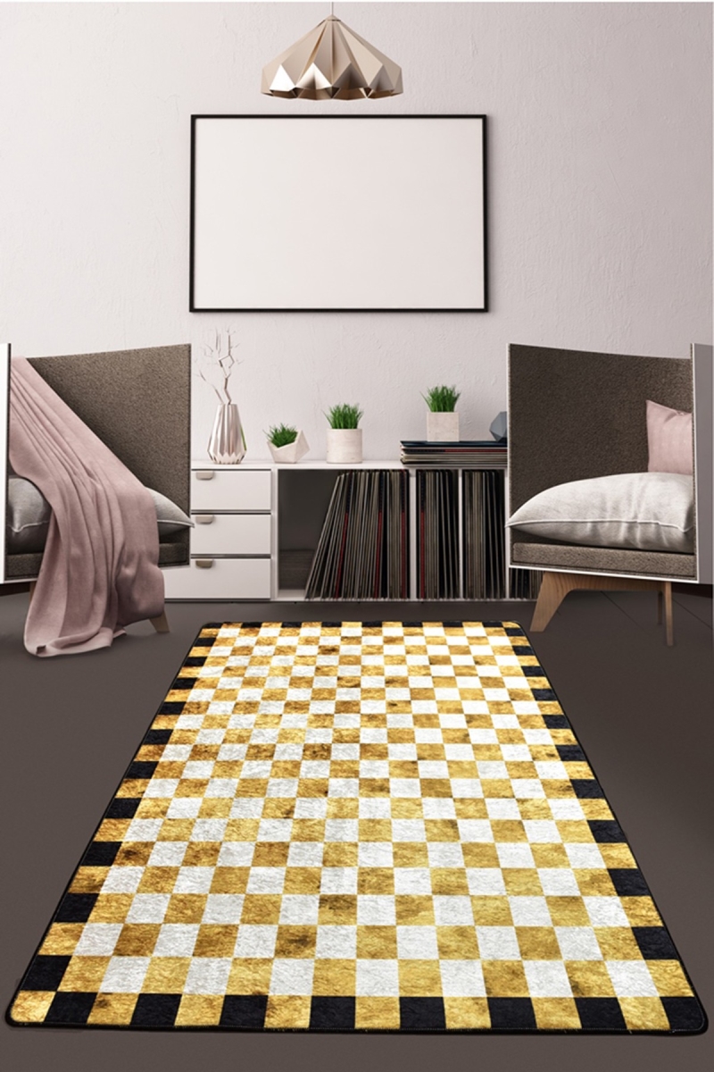 882CHL2975 80 x 150 cm Coper DJT Hall Carpet - Multi Color