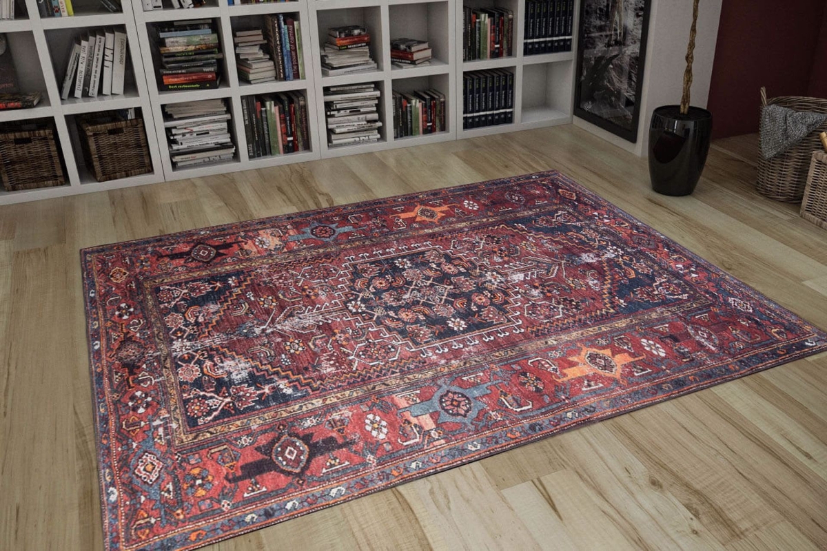 473RTP2491 75 x 230 cm Soul Chenille AL 132 Hall Carpet - Rustic & Multi Color