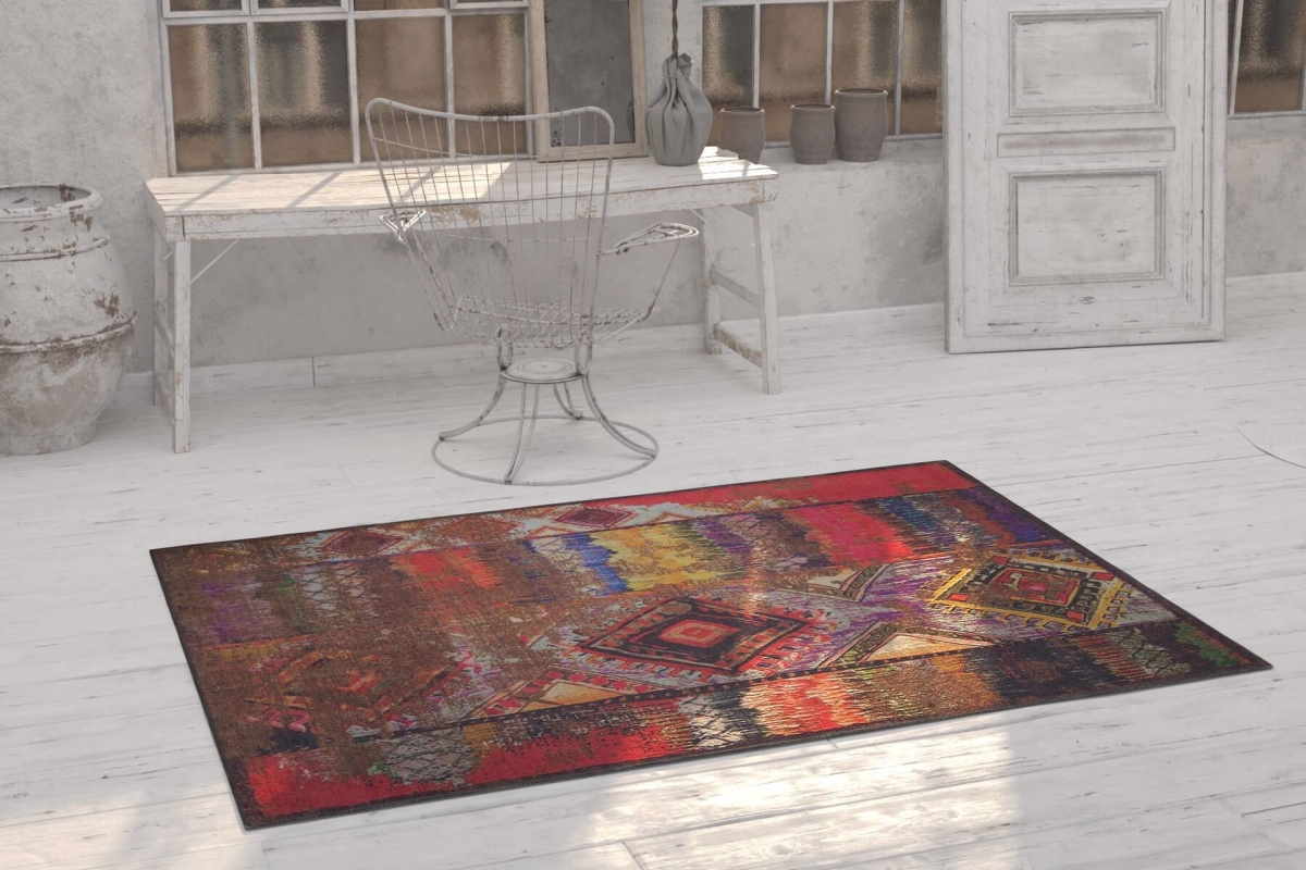 473RTP2513 140 x 190 cm Soul Chenille AL 113 Carpet - Multi Color