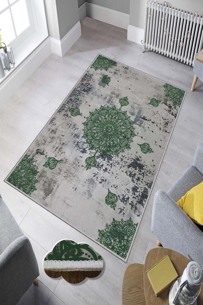 474HFT1343 100 x 150 cm HMNT610 Hall Carpet - Multi Color
