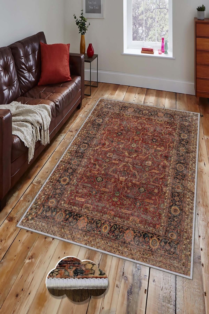 474HFT2327 80 x 300 cm HMNT685 Hall Carpet - Multi Color