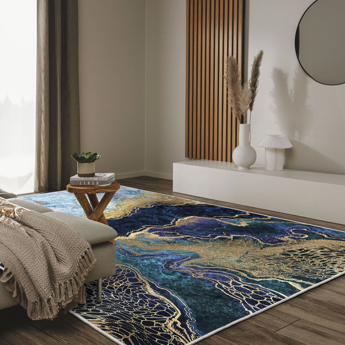 478HFT1154 60 x 100 cm HMNT768 Carpet - Multi Color