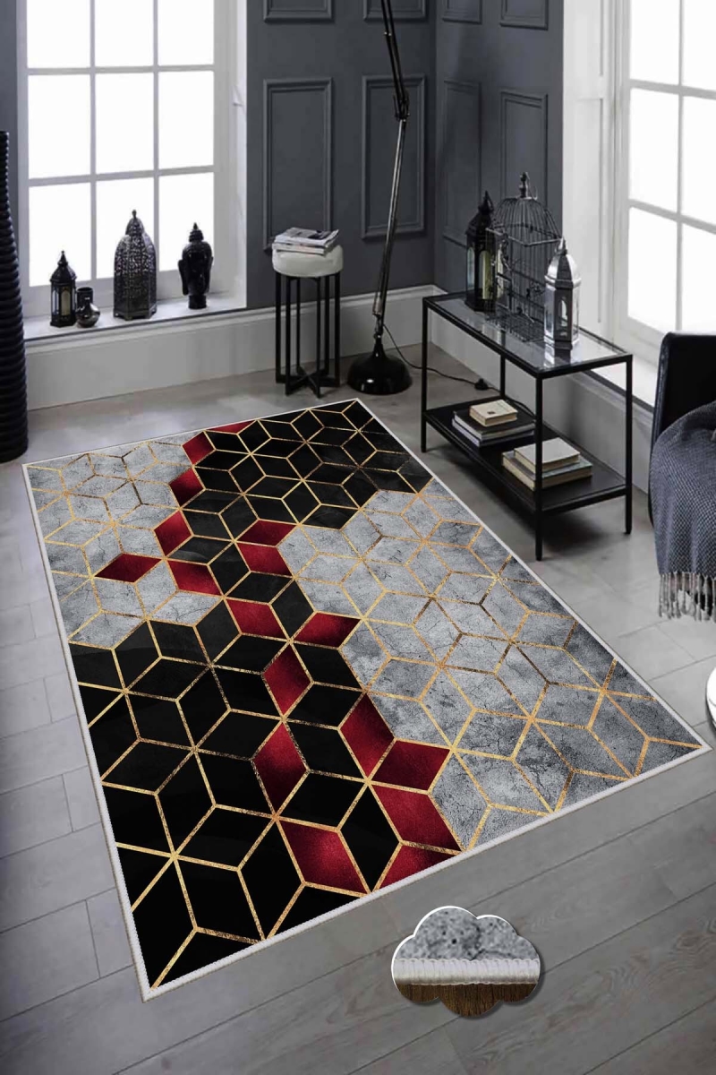 478HFT1261 80 x 150 cm HMNT776 Hall Carpet - Multi Color