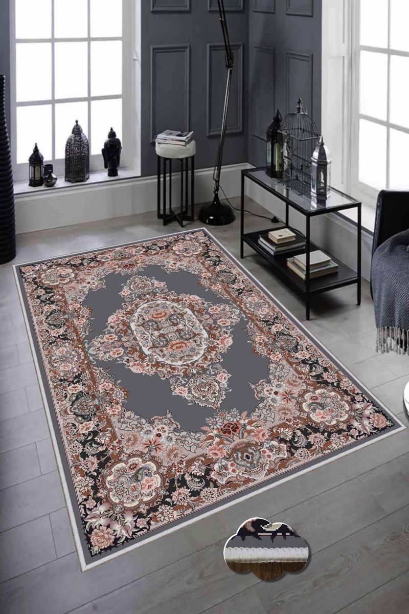 478HFT2608 140 x 220 cm HMNT878 Carpet - Multi Color