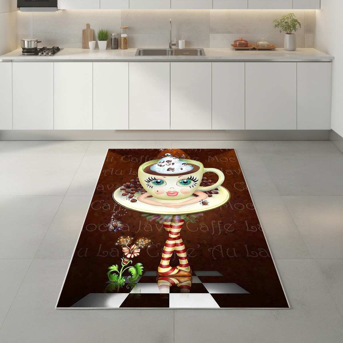 476HFT1630 80 x 200 cm HMNT585 Hall Carpet - Multi Color