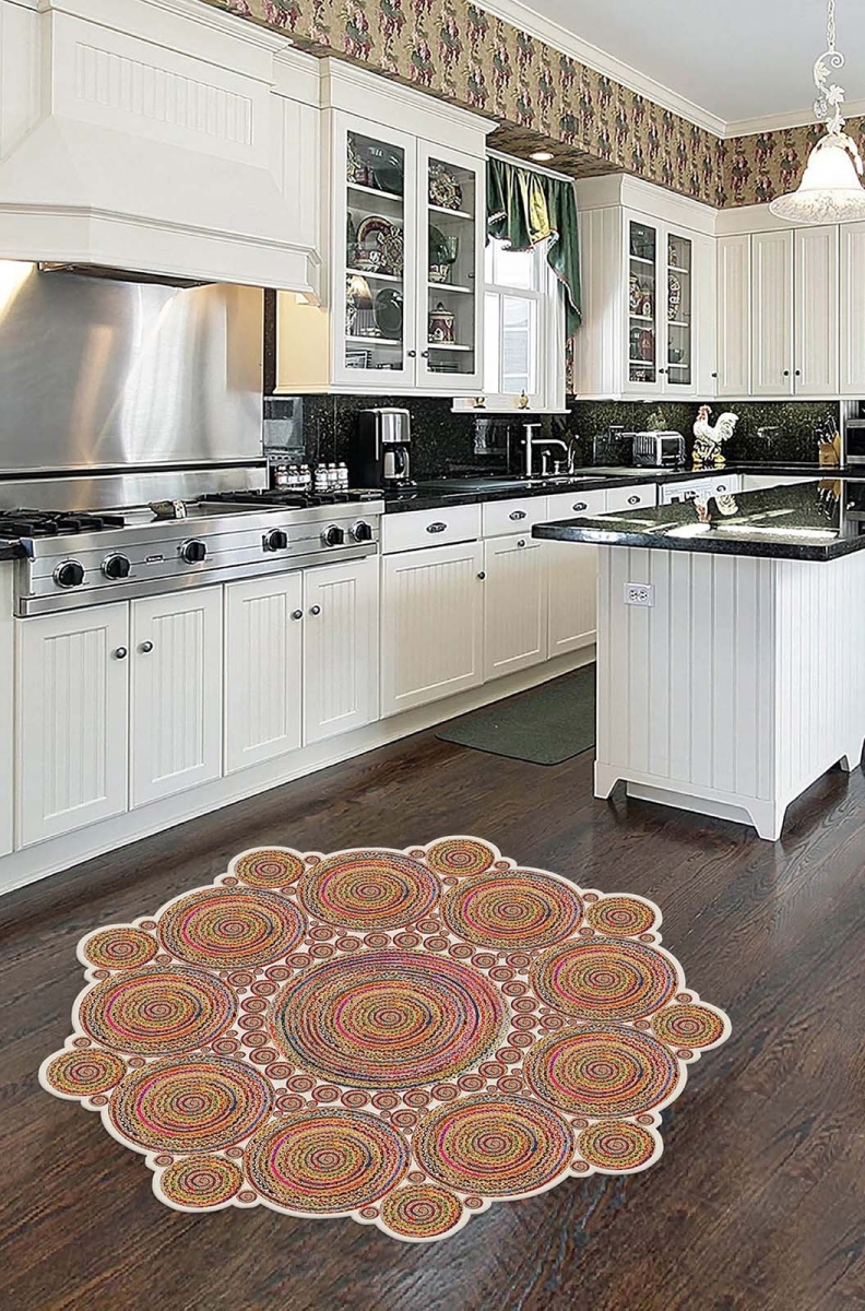 476HFT1919 140 cm HMNT953 Carpet - Multi Color