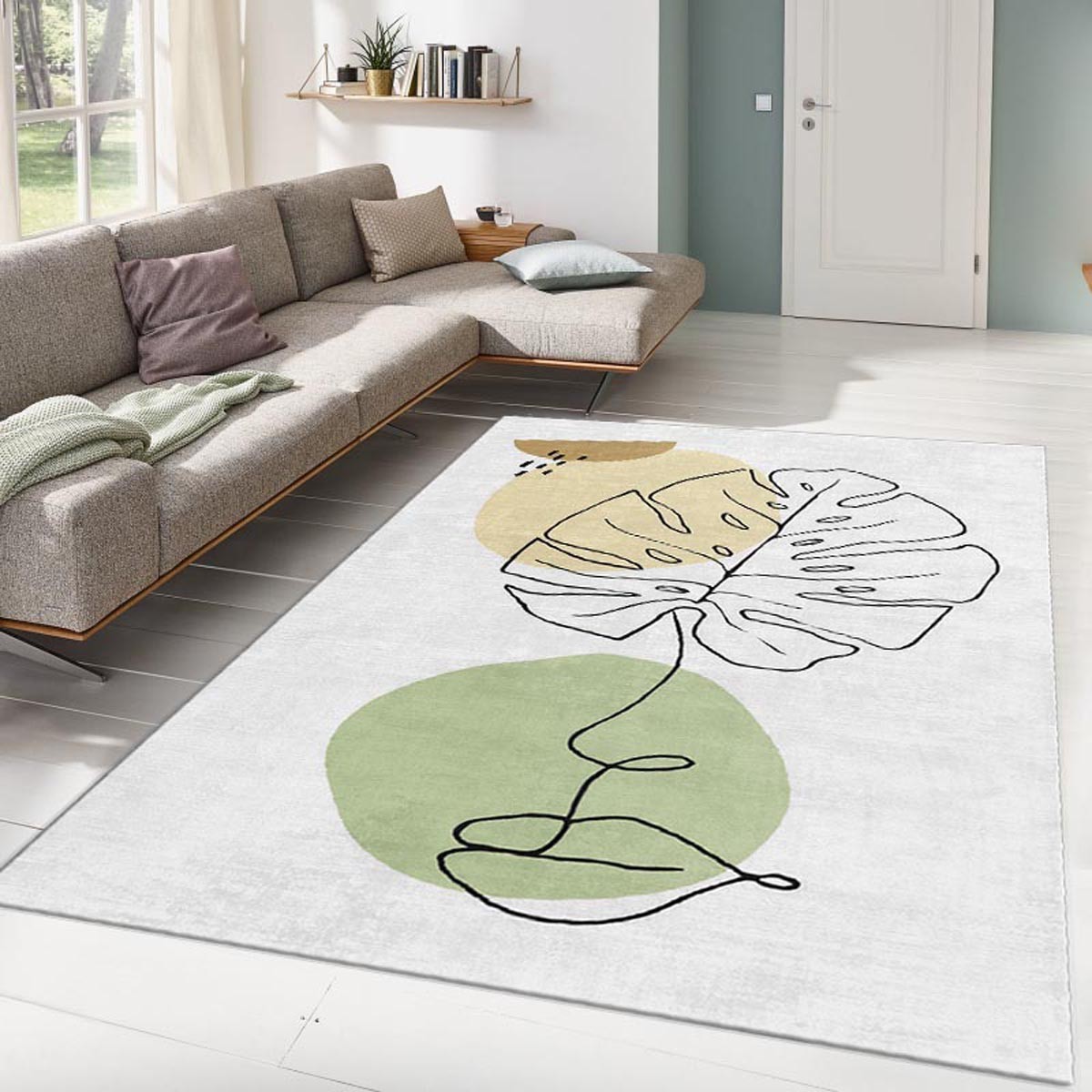 487KRL1131 100 x 180 cm Alho Carpet-16A Carpet - Multi Color