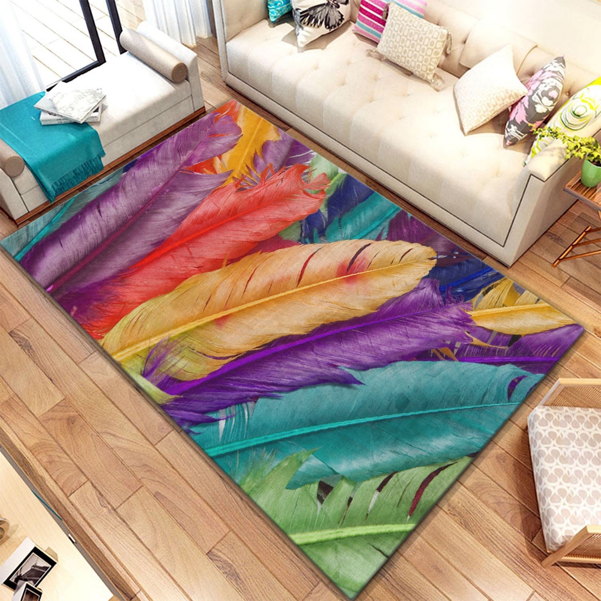 487KRL1457 120 x 180 cm CBHL 1 Carpet - Multi Color