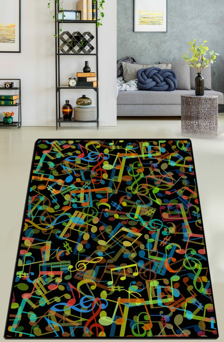 286CHL6221 120 x 150 cm Appunti DJT Hall Carpet - Multi Color