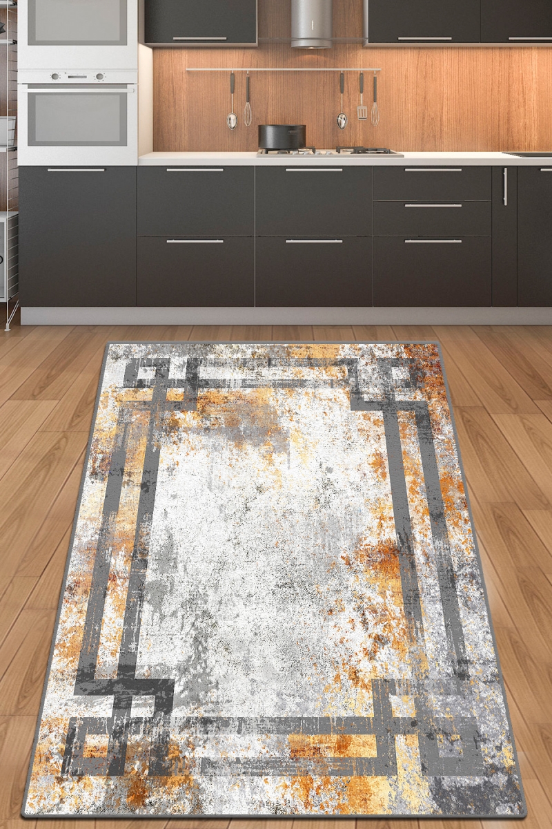 287CHL1826 80 x 200 cm Caotico Hall Carpet - Multi Color