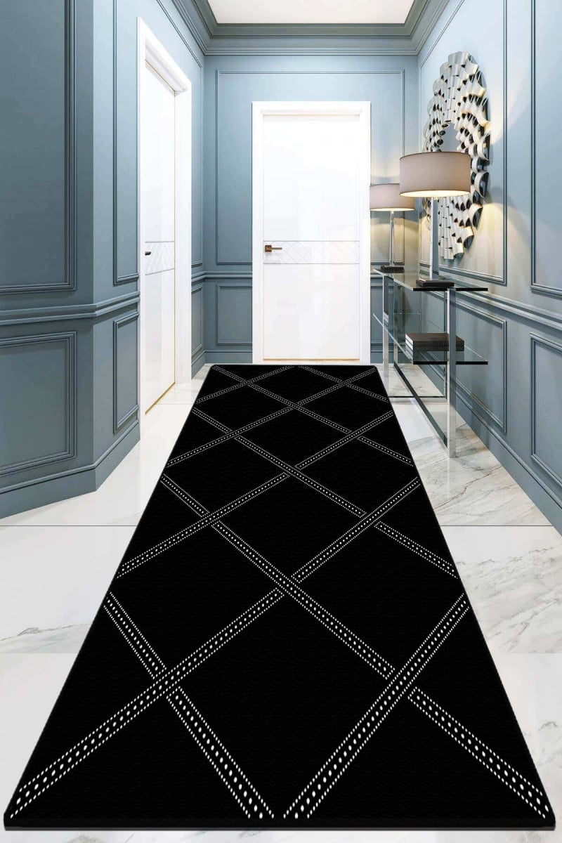 908CHL1382 120 x 180 cm Dotted Line DJT Carpet - Multi Color