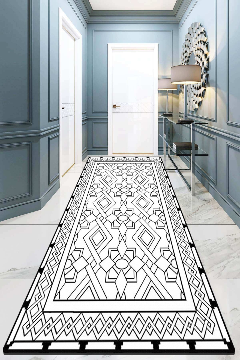 908CHL1594 140 x 190 cm Nostalgia DJT Carpet - Multi Color