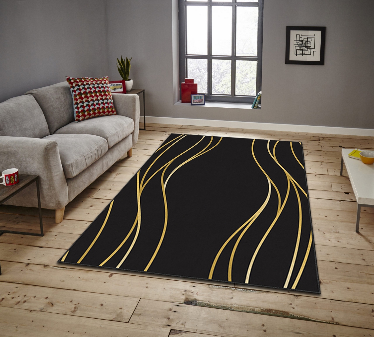 288NGR1952 80 x 140 cm ASR CRPT-70 Carpet - Multi Color