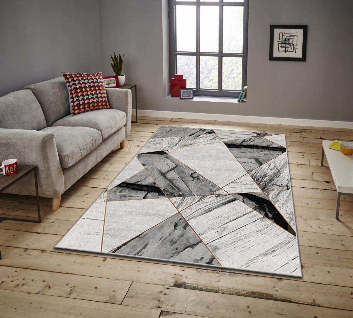 288NGR2001 180 x 280 cm ASR CRPT-76 Carpet - Multi Color