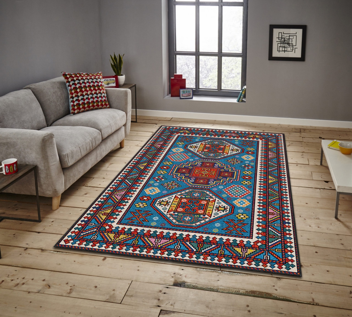 288NGR2176 160 x 230 cm ASR CRPT-101 Carpet - Multi Color