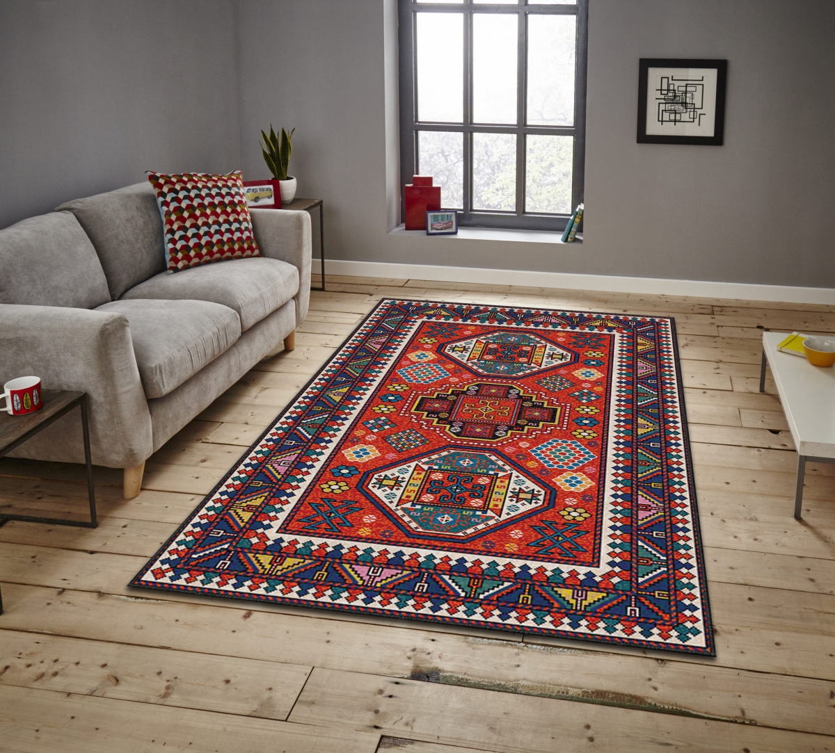 288NGR2256 80 x 140 cm ASR CRPT-113 Carpet - Multi Color