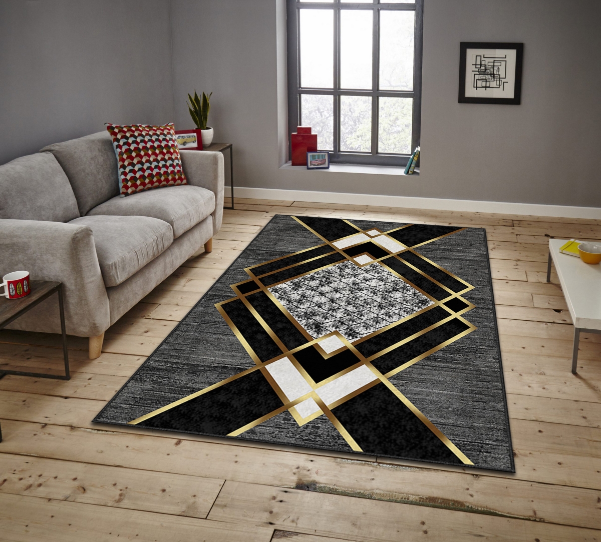 288NGR2441 100 x 140 cm ASR CRPT-139 Carpet - Multi Color