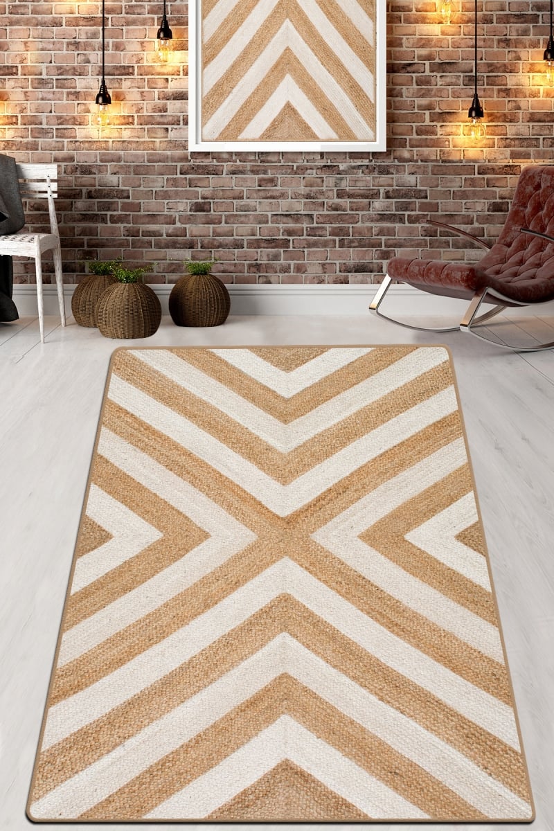 929CHL2058 80 x 300 cm Intersection Hall Carpet - Multi Color