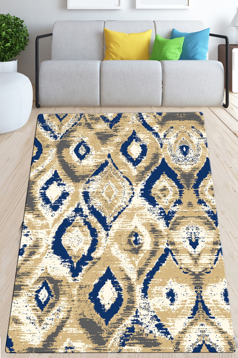 929CHL2550 100 x 140 cm Diffent Eye Carpet - Multi Color