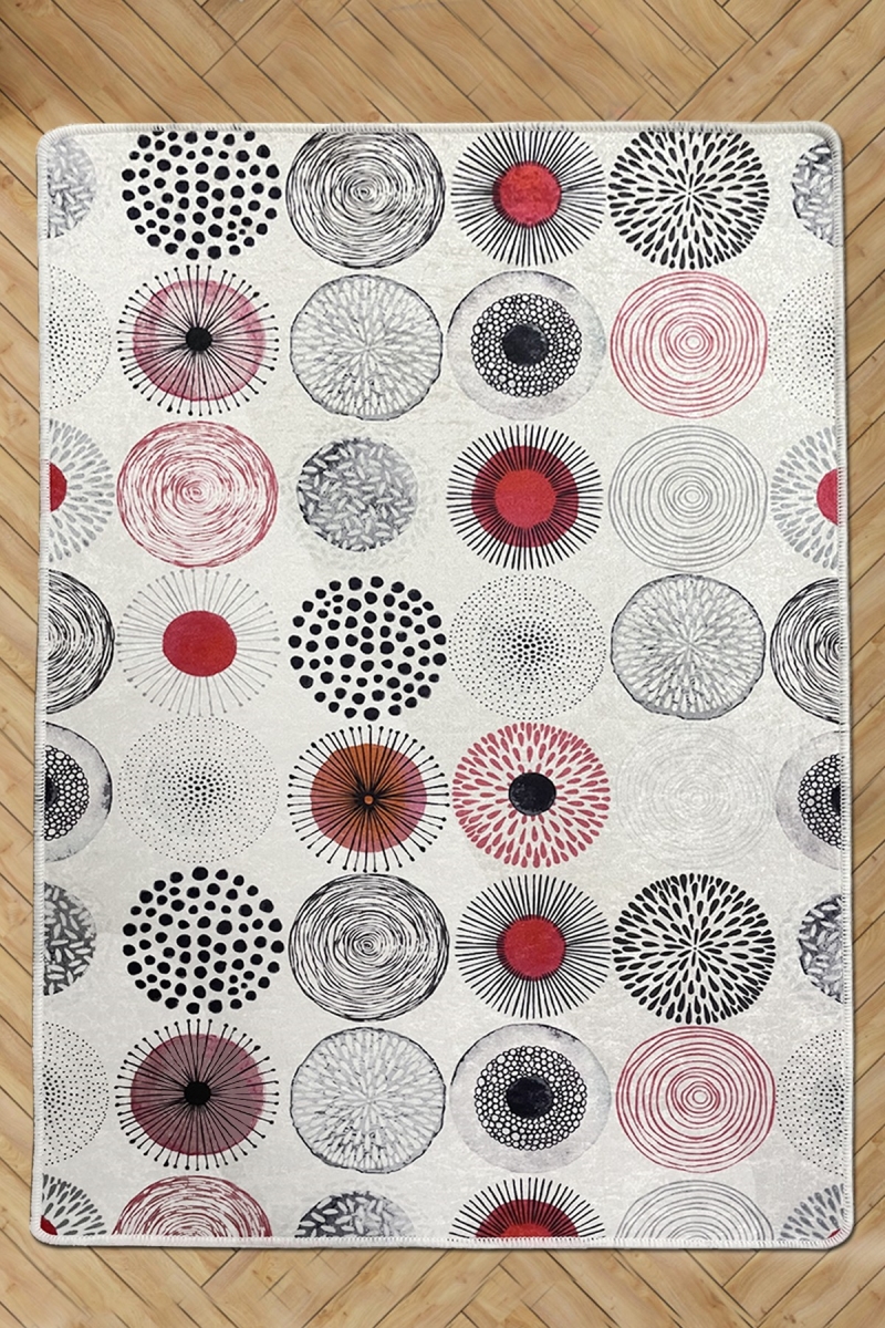 959CHL1121 80 x 200 cm Giro DJT Hall Carpet - Multi Color