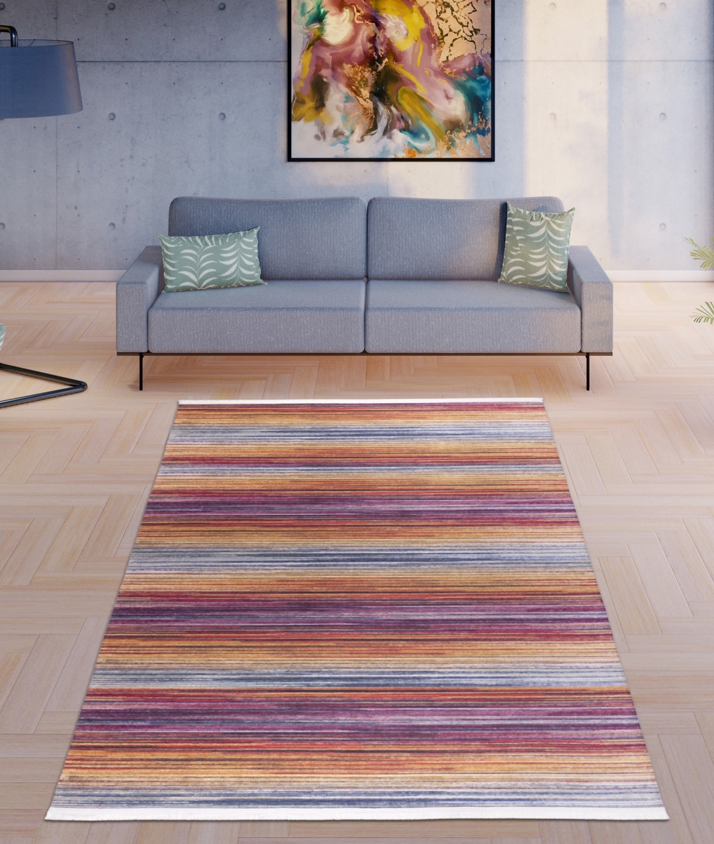 961ELT1543 80 x 200 cm 1120 Hall Carpet - Multi Color