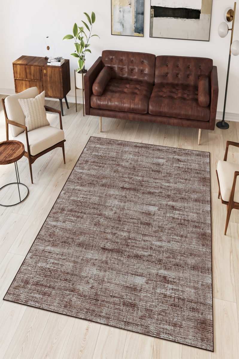 212HFT2482 60 x 100 cm W842 Carpet - Beige & Brown