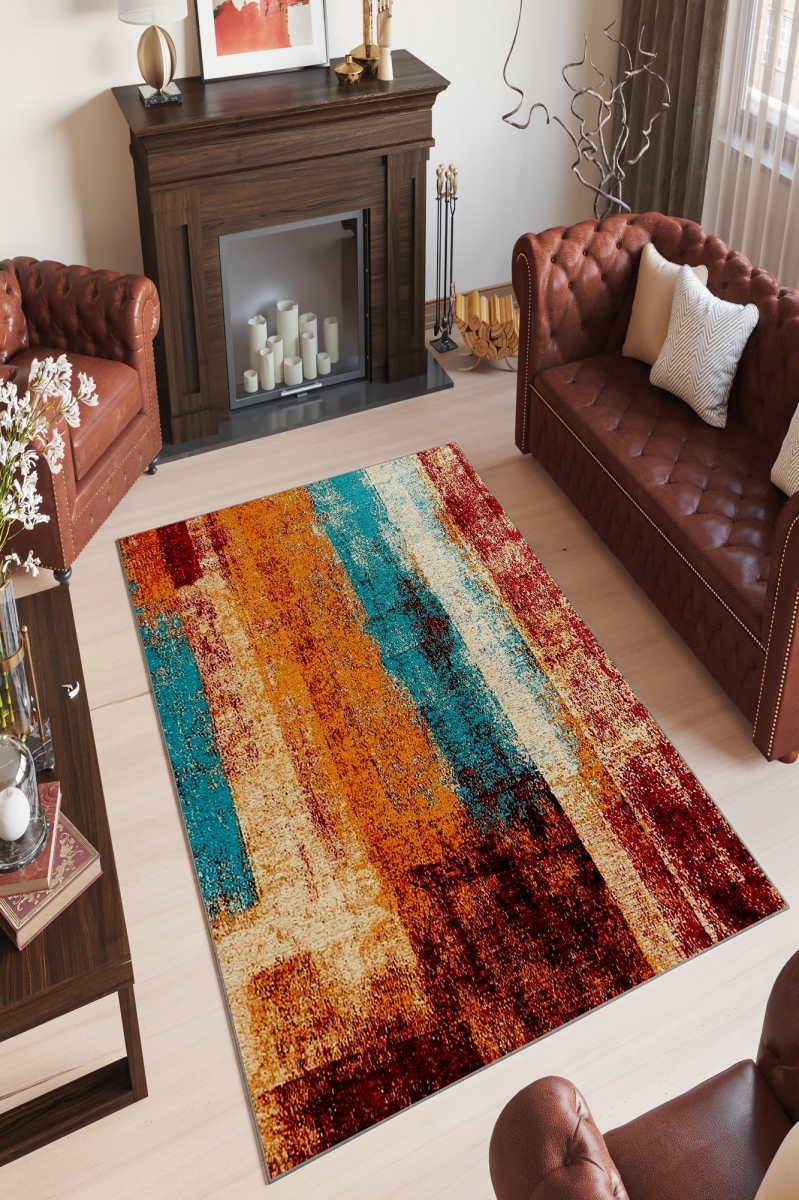 212HFT3411 80 x 120 cm W933 Carpet - Multi Color