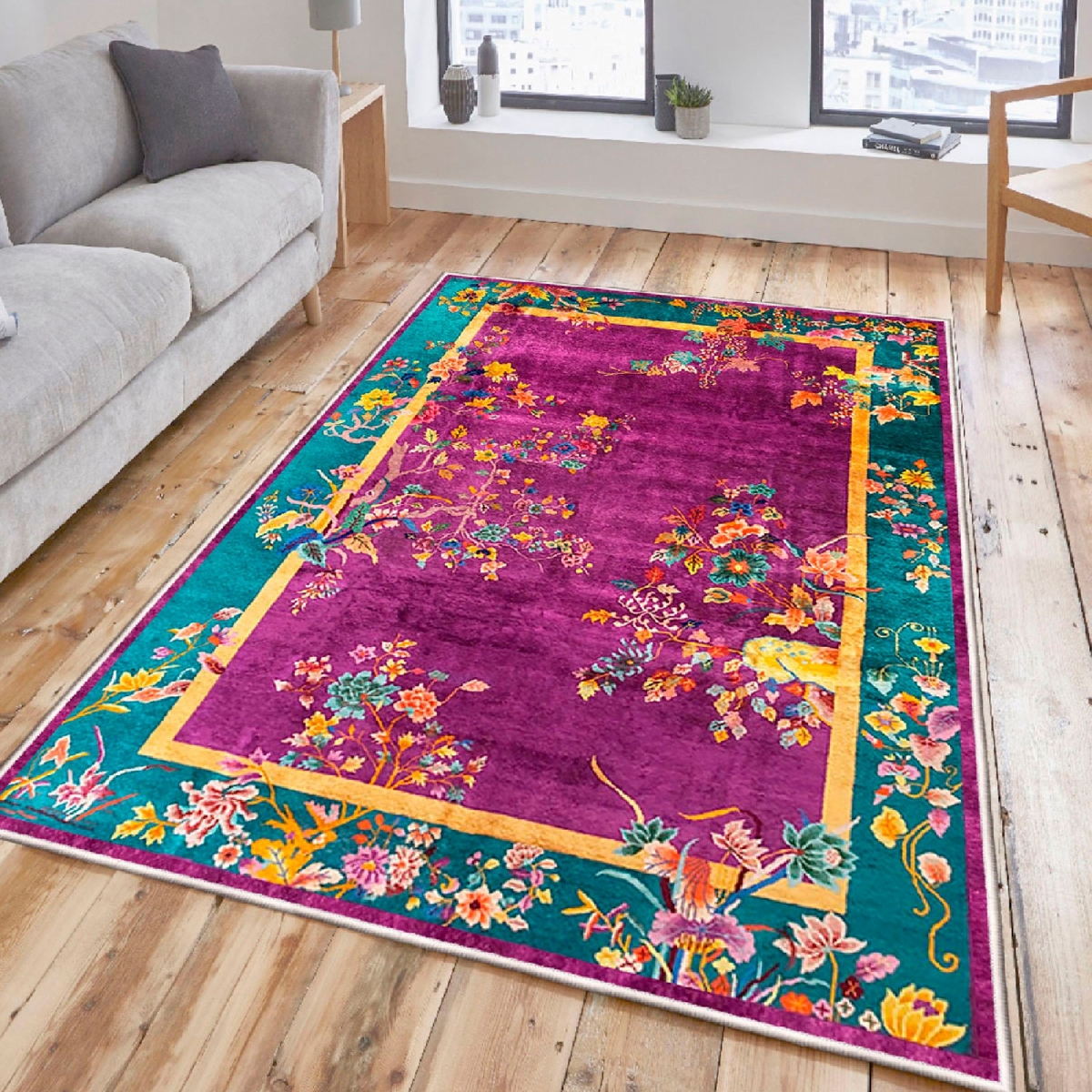 708HFT4859 80 x 300 cm Woosonil139 Carpet - Multi Color