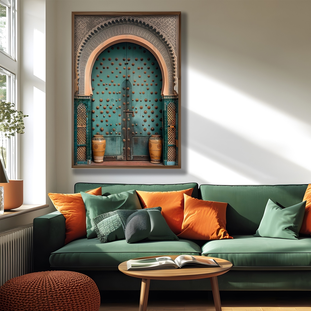 856EVL2263 1.38 x 18.5 x 13.78 in. UV Printed Pine Wood Framed MDF Wall Art, Multi Color