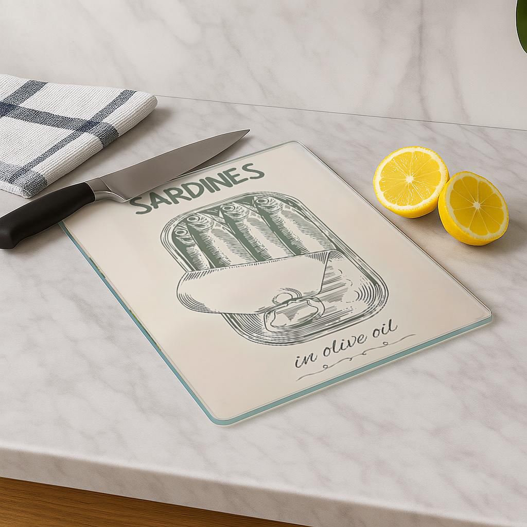 729BNT1118 20 x 30 cm KES-00019 Cutting Board - Multi Color