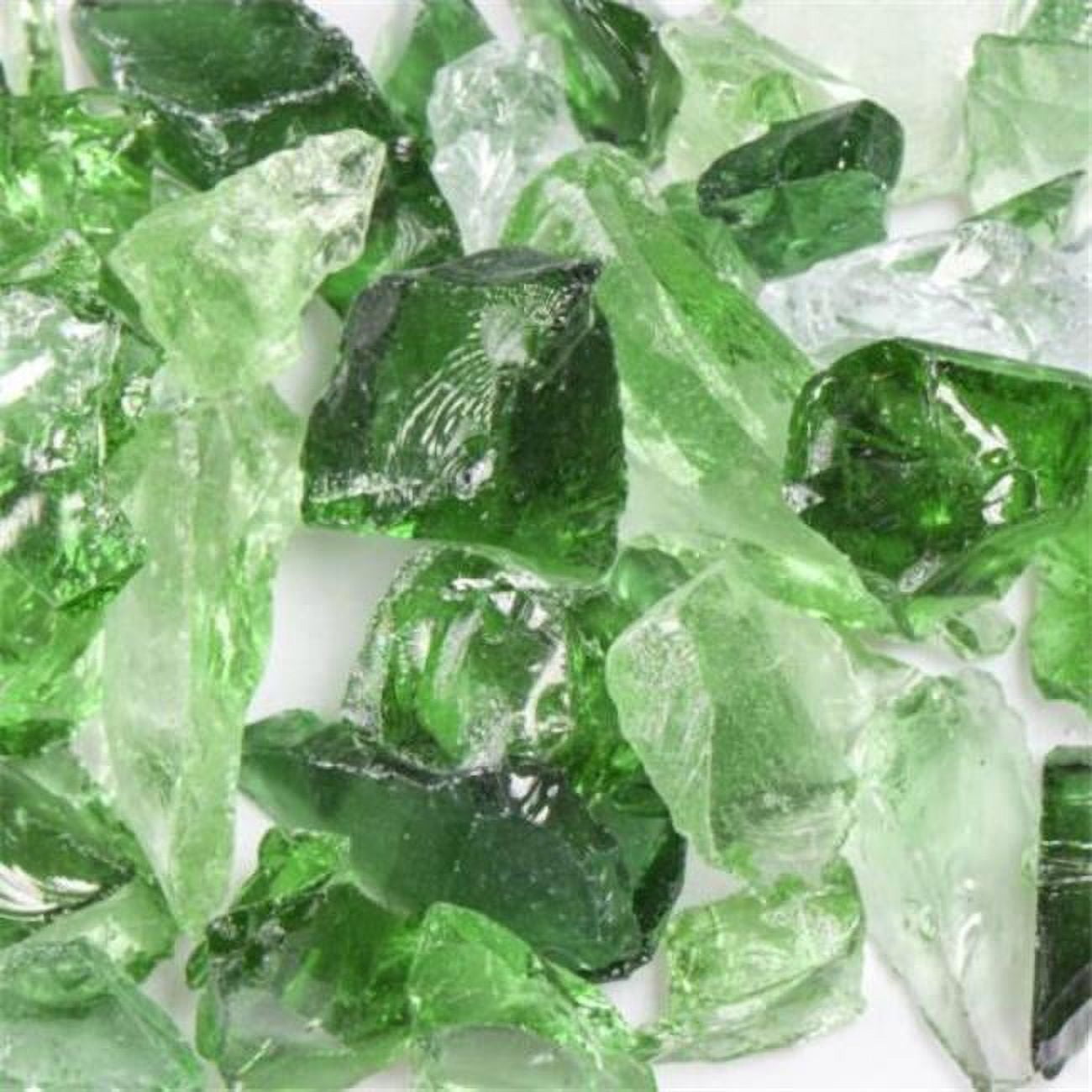 Recycled Chunky Glass, Forest Mix - Small - 0.25-0.5 in. - 10 lbs