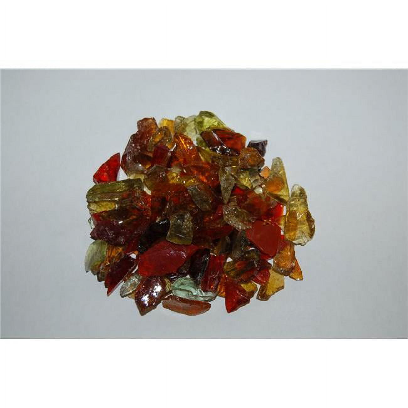 Recycled Chunky Glass, Sunshine Mix - Small - 0.25-0.5 in. - 5 lbs