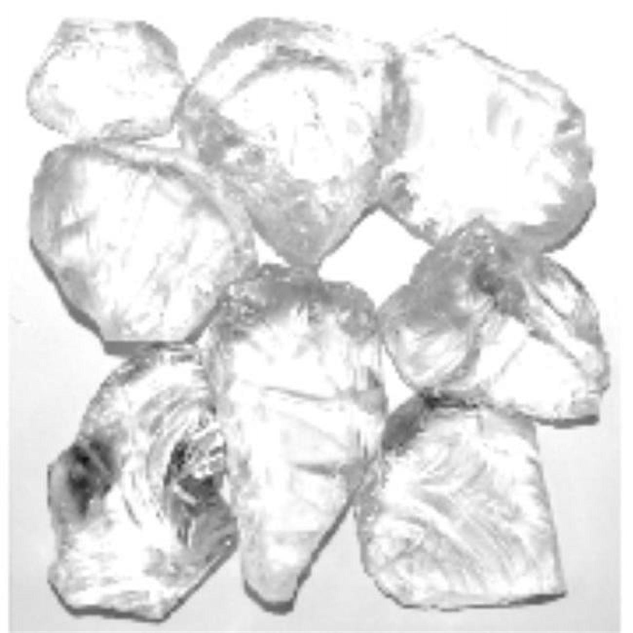 Recycled Chunky Glass, Crystal Clear - Medium - 0.5-1 in. - 25 lbs