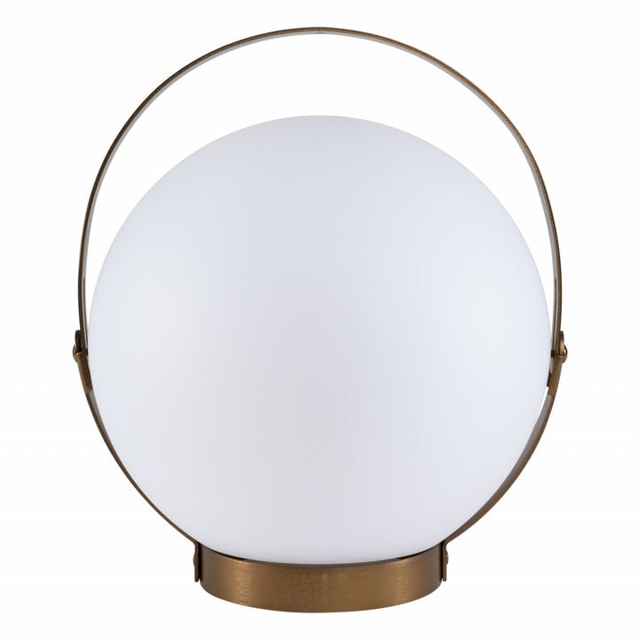Allsop Home & Garden Moonrise Portable Rechargeable Led Lantern - Bronzed