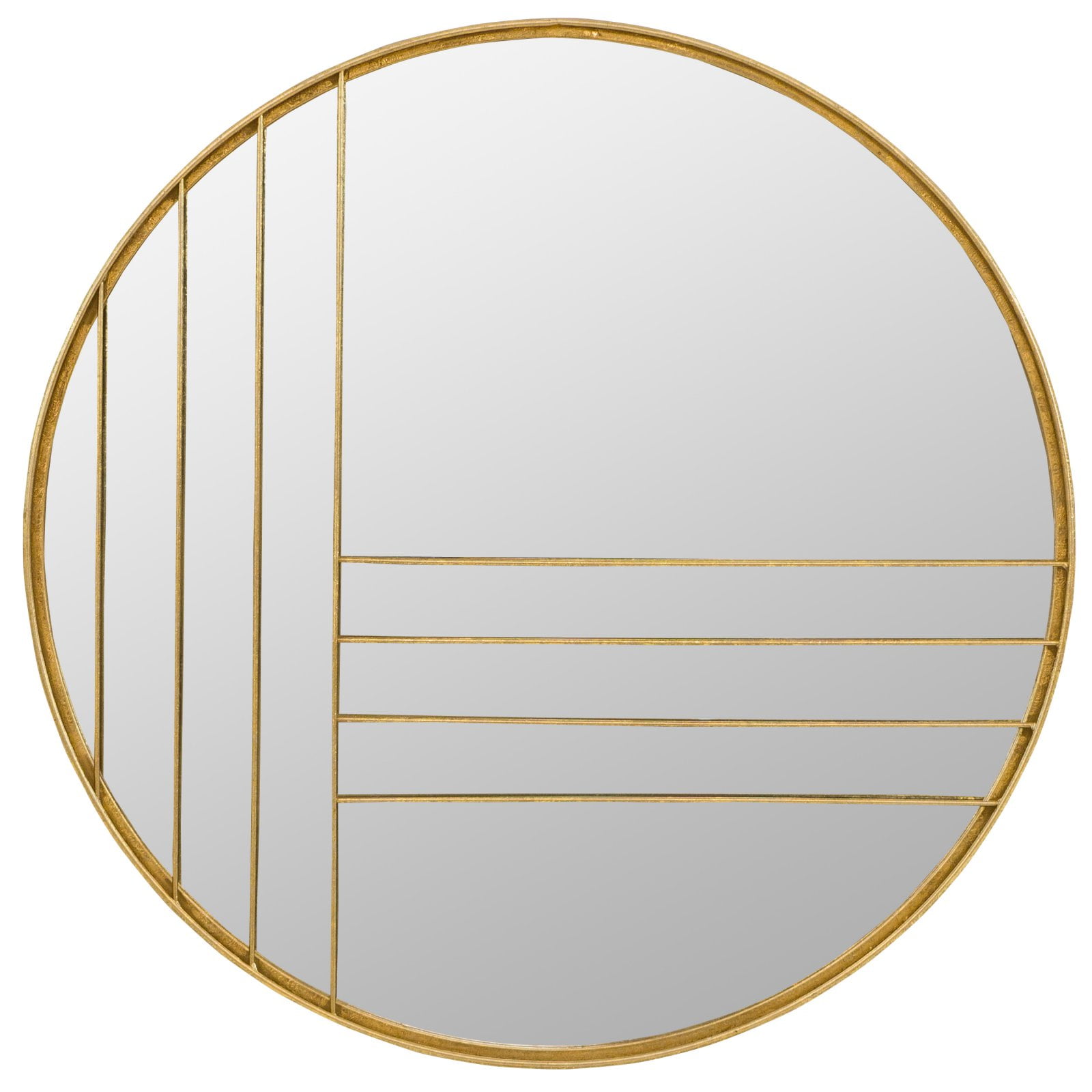 Picture of Aspire Home Accents 7128 Damis Modern Wall Mirror, Gold