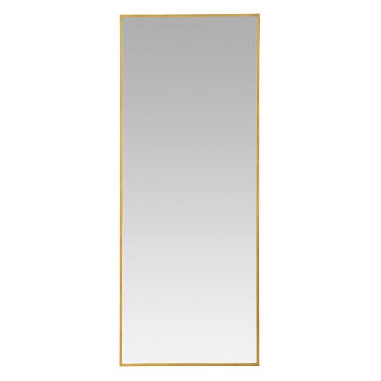 Picture of Aspire Home Accents 7579 Bali Modern Floor Mirror - Gold