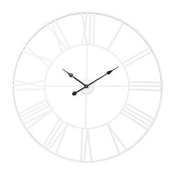Picture of Aspire Home Accents 7883 Solange Round Metal Wall Clock&#44; White - 36 in.