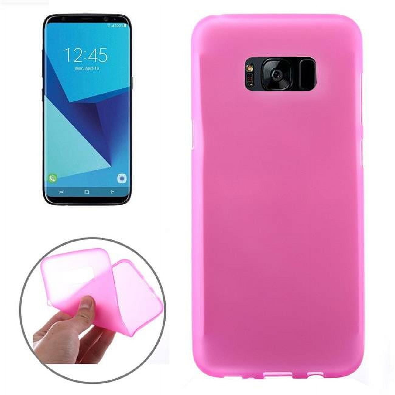 Picture of Tuff Luv I1-94 Soft Feel TPU Smartphone Case for Samsung Galaxy S8 Plus - Pink