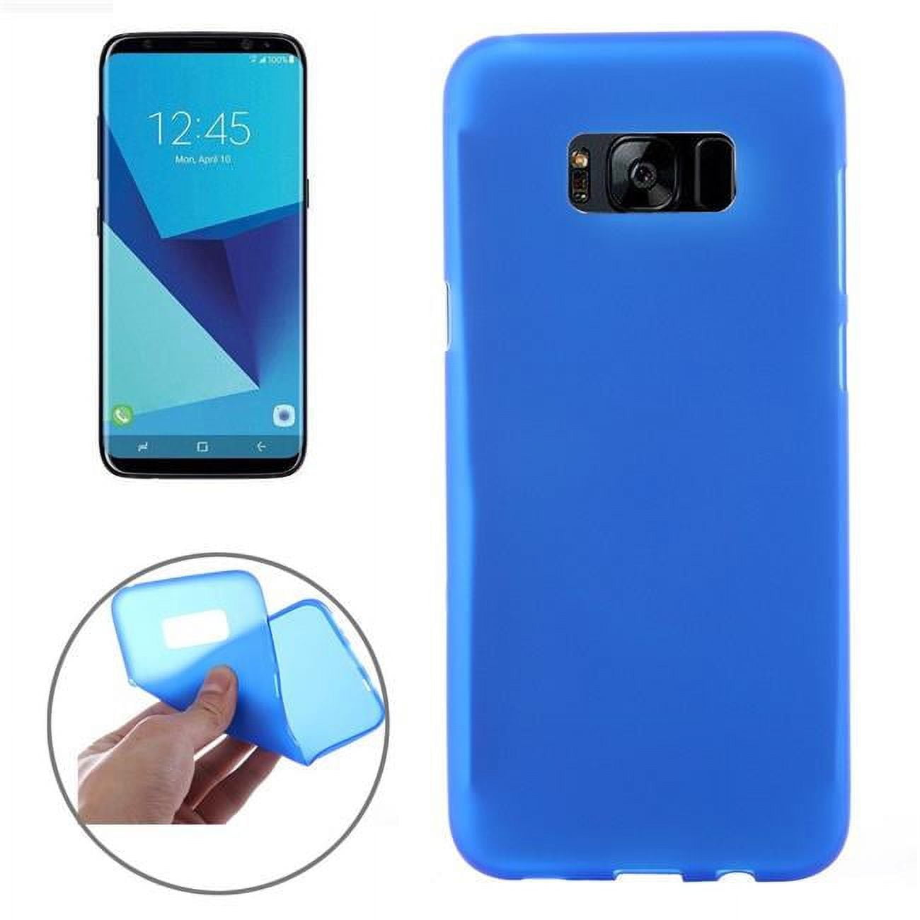 Picture of Tuff Luv I1-95 Soft Feel TPU Smartphone Case for Samsung Galaxy S8 Plus - Blue