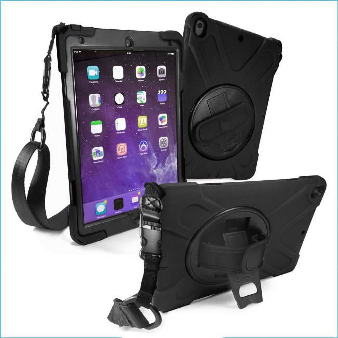 Tuff Luv F1-66 Armour Guard Case & Stand with Shoulder Strap for Apple iPad Pro 10.5 - Black -  Ashtead Retail & Wholesale, F1_66