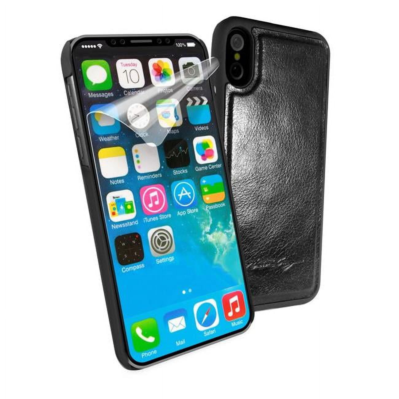 Tuff Luv C3-92 Alston Craig Magnetic Shell Replacement Vintage Leather Case for Apple iPhone X - Black -  Ashtead Retail & Wholesale, C3_92