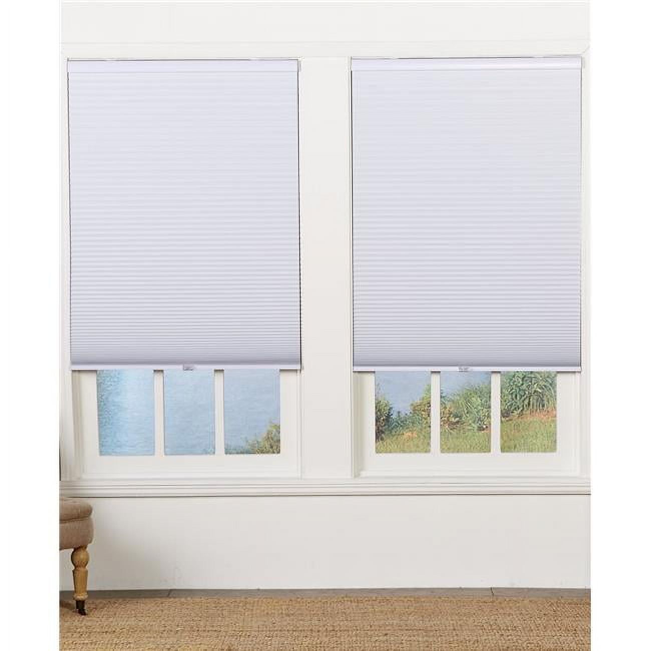 Cordless Blackout Cellular Shade, White - 23 x 48 in.