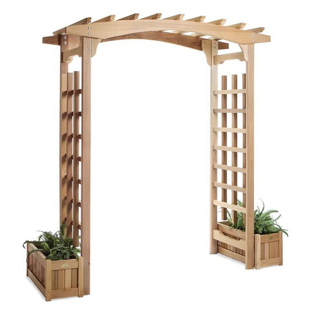 PA96-Set Pagoda with Planter Boxes