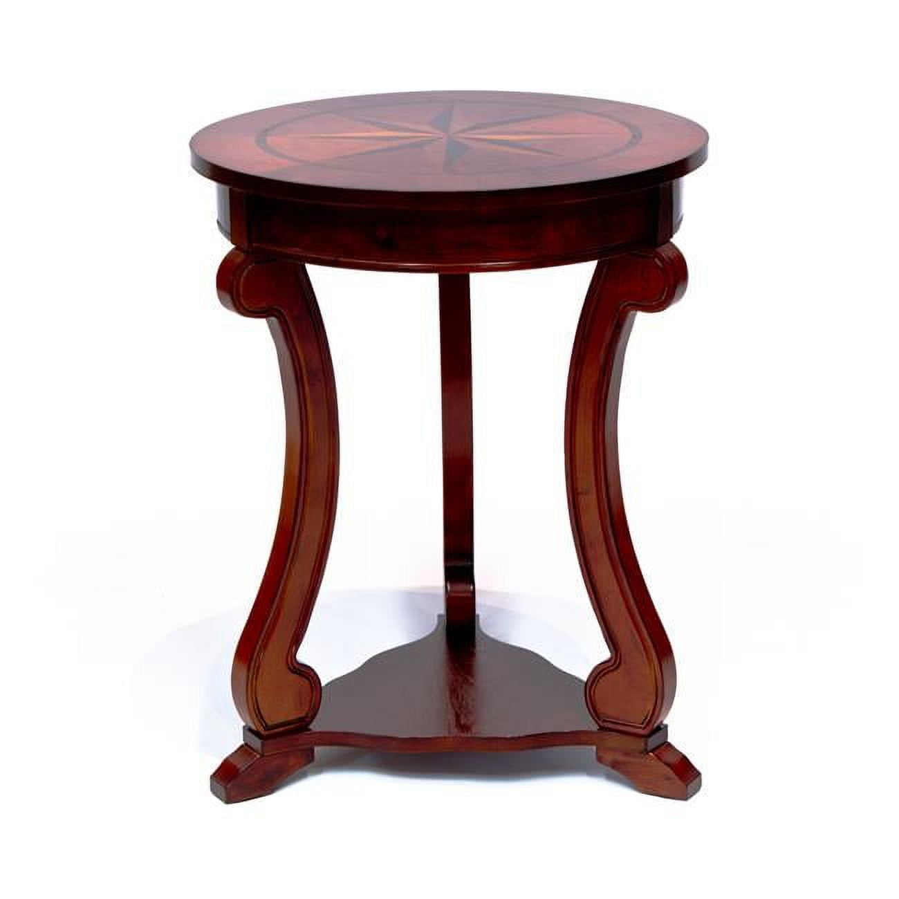 Picture of All Things Cedar HF027 Round Pub Table, Cherry
