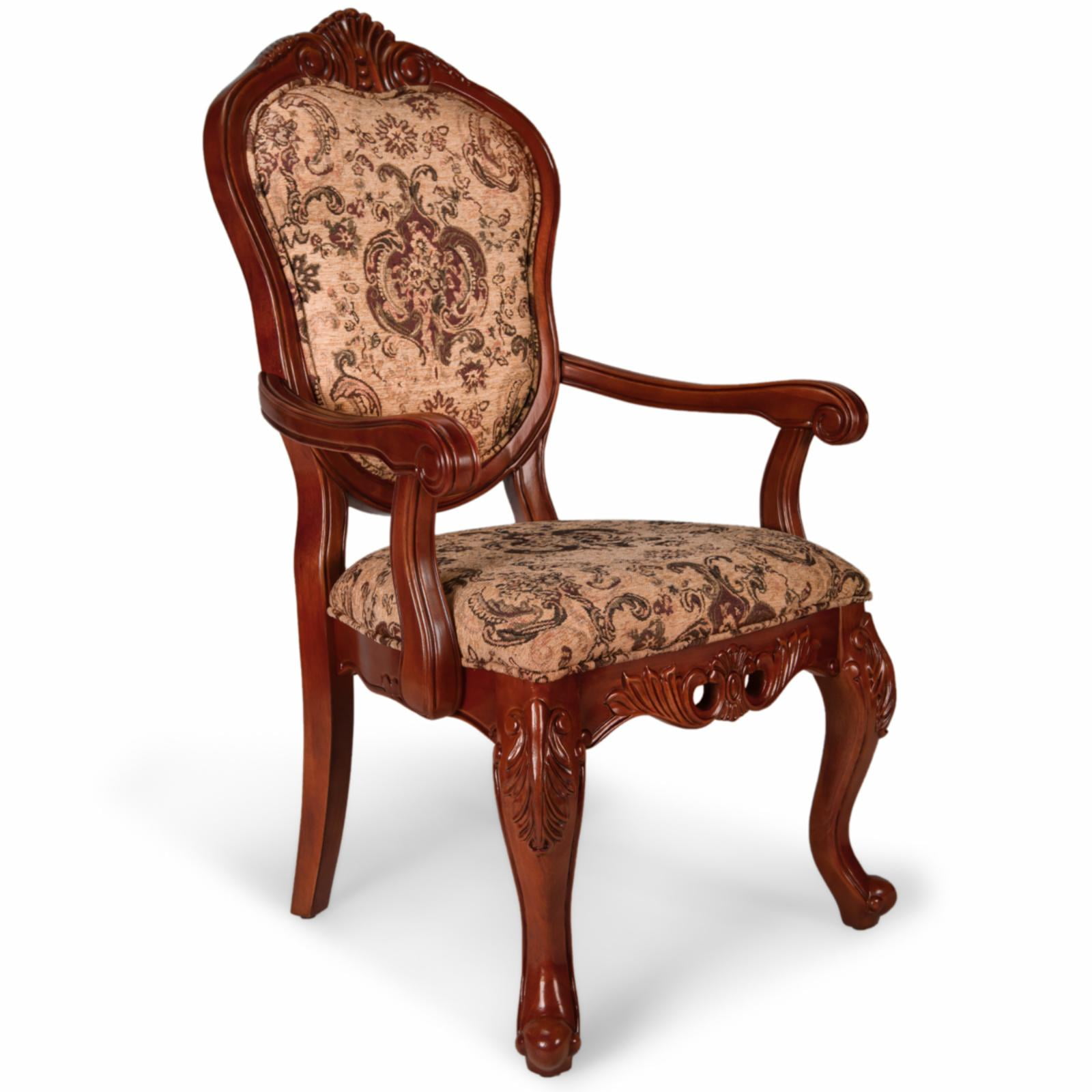 Picture of All Things Cedar LYY906 Dining Room Formal Chair&#44; Cherry