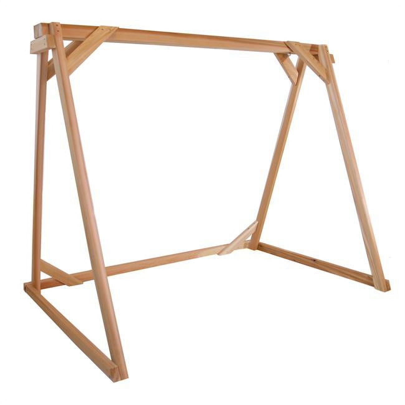 6 ft. A-Frame & 4 ft. Swing Set