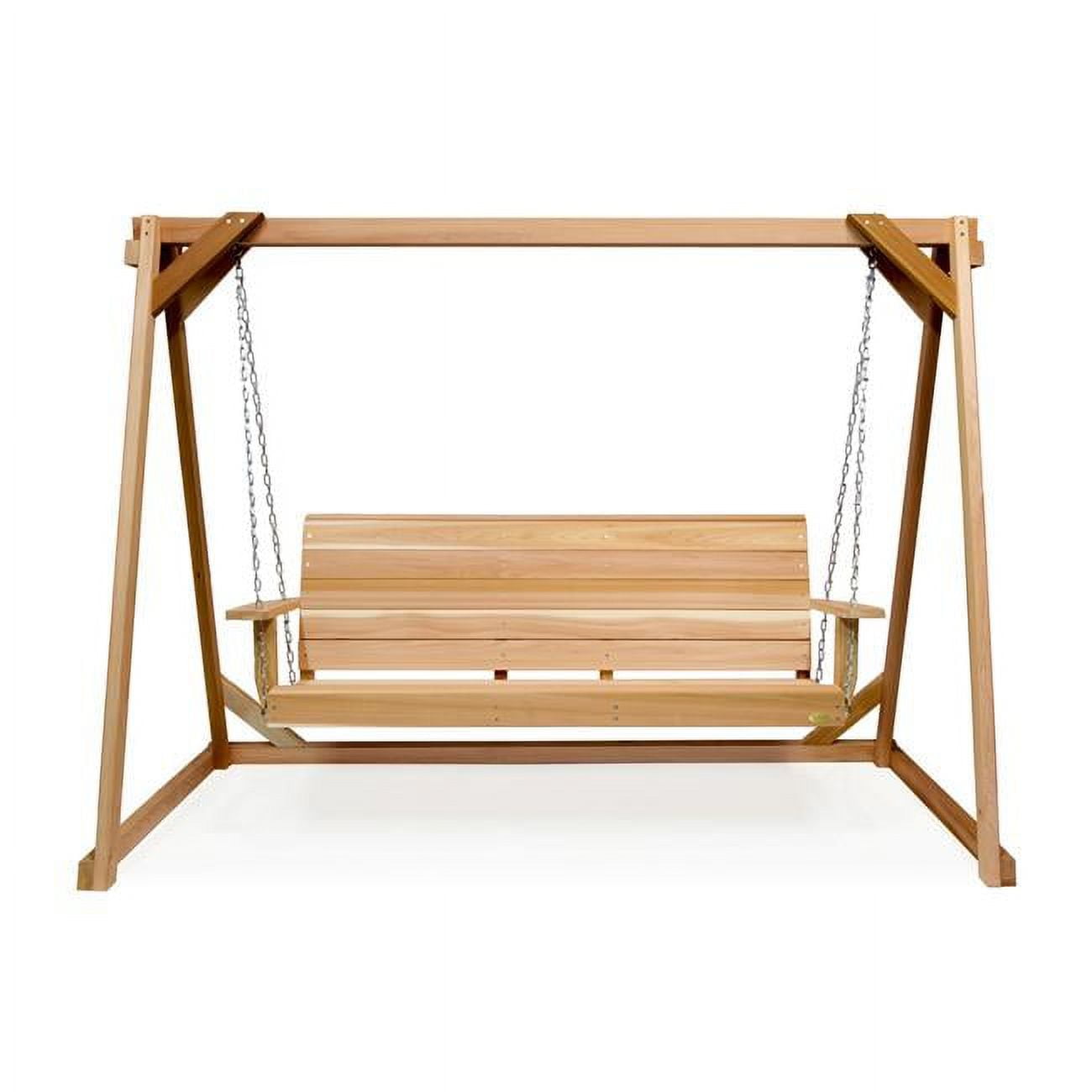 8 ft. A-Frame & 5 ft. Swing Set