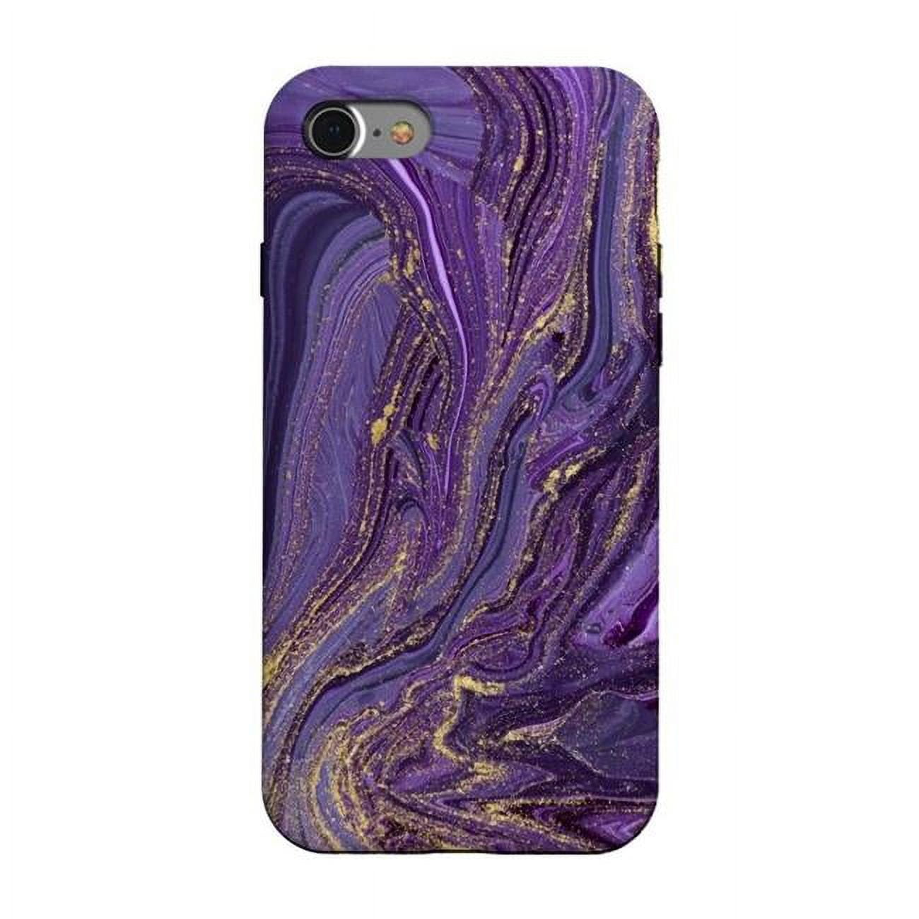 Picture of ArtsCase AC-00364956 Purple & Gold Tough Case Marble for iPhone 8 & 7