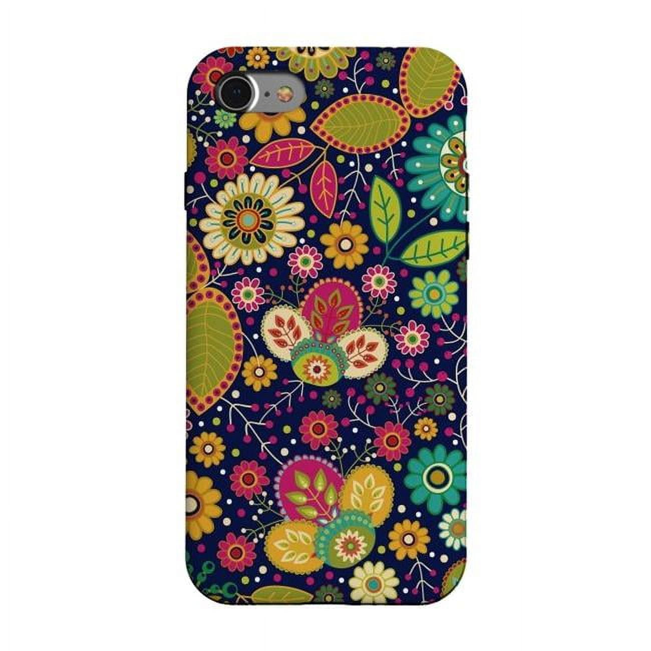 Picture of ArtsCase AC-00364982 Pretty Green Multicolor Flowers Case for iPhone 8 & 7