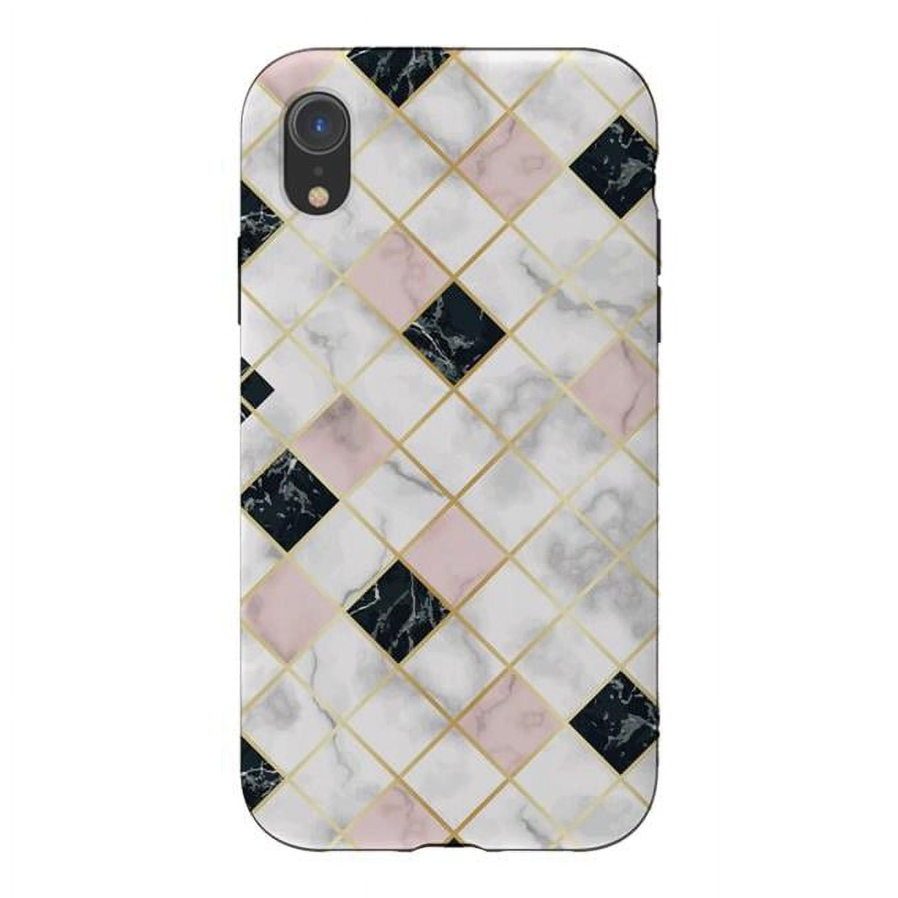 Picture of ArtsCase AC-00365028 Marble Geometry III Tough Case for iPhone XR